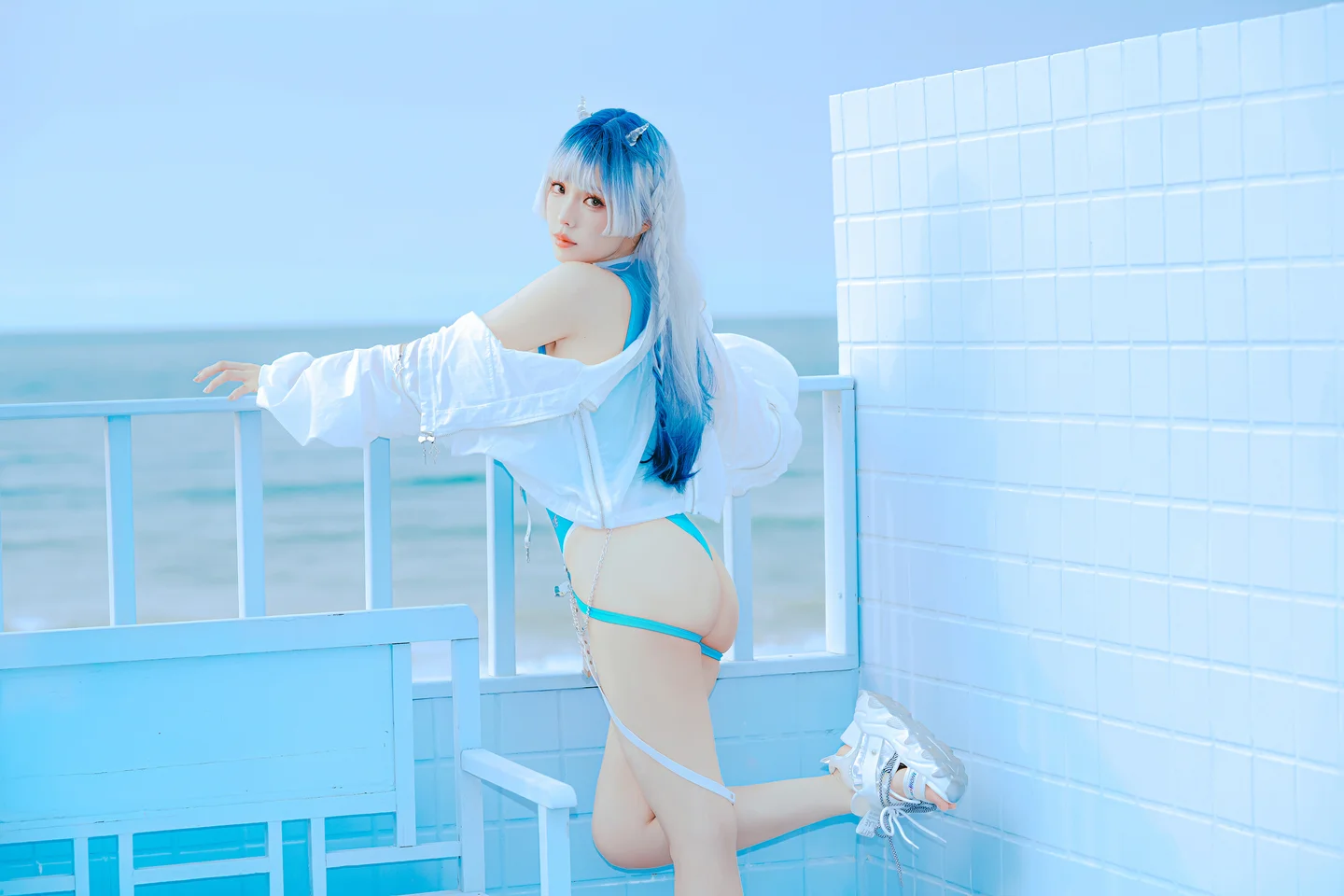 ElyEE子 - Glassyhorn Devil [34P,3V-94MB] tg@simisebaisi 【丝足阁】011.webp